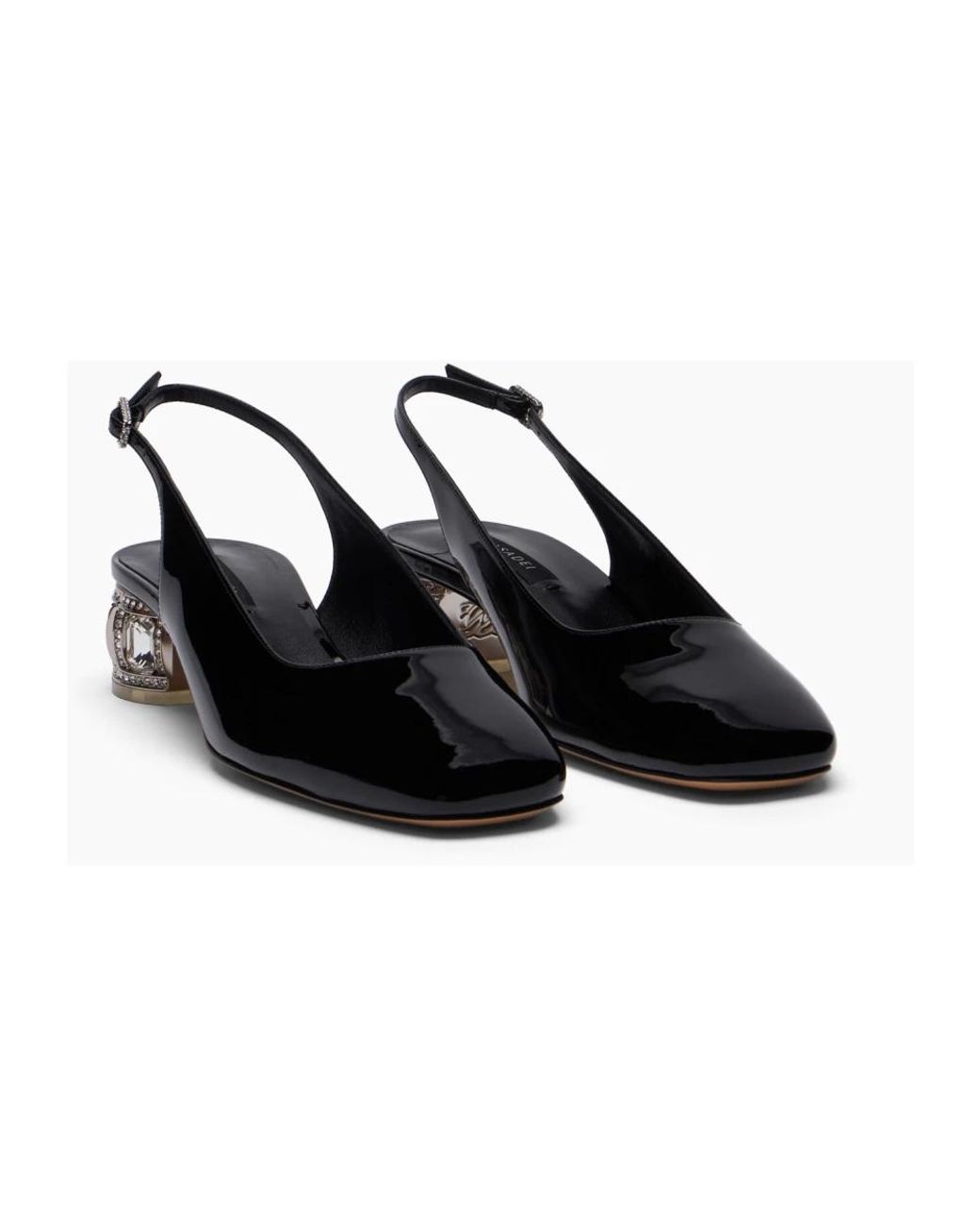 Casadei Black Belle Epoque Samurai Slinkback