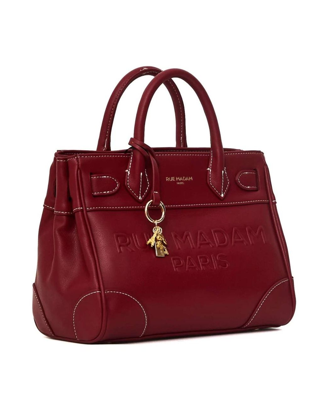 Rue Madam Red Shopping Bags