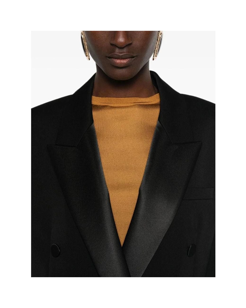 Saint Laurent Black Blazers