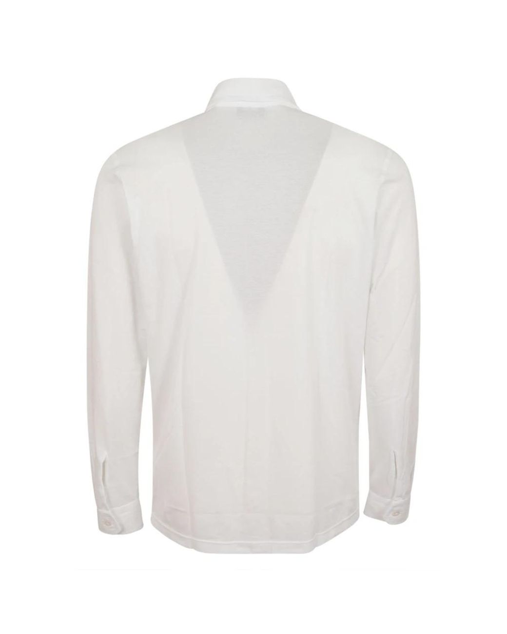 Barba Napoli White Formal Shirts for men