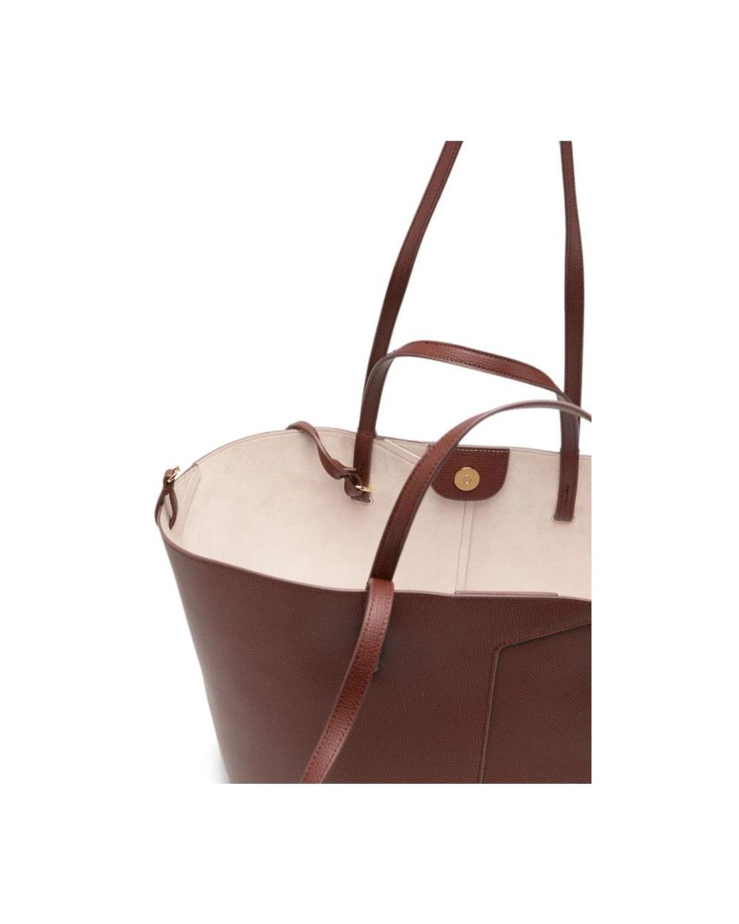 Emporio Armani Brown Shopping Bags