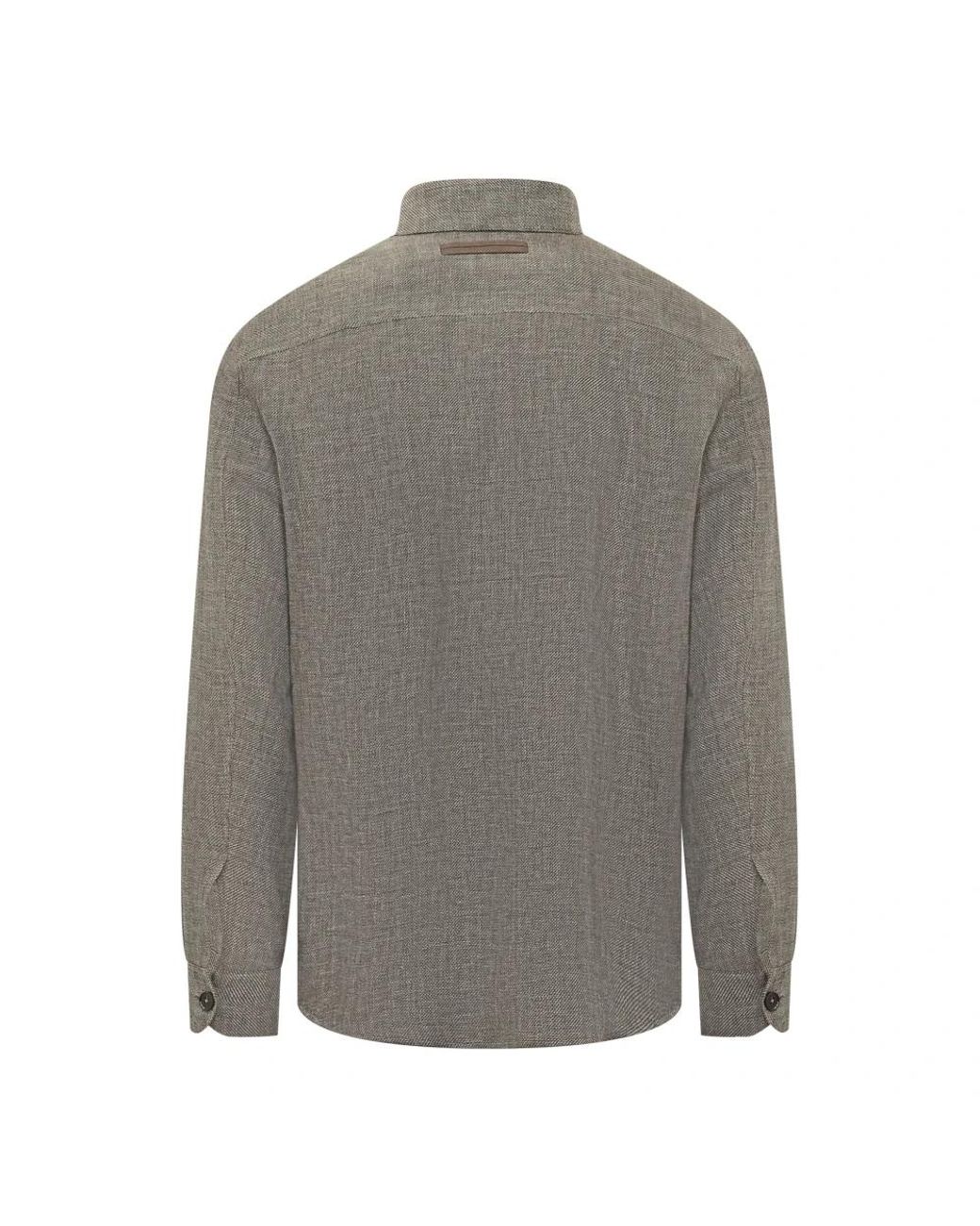 Zegna Gray Light Jackets for men