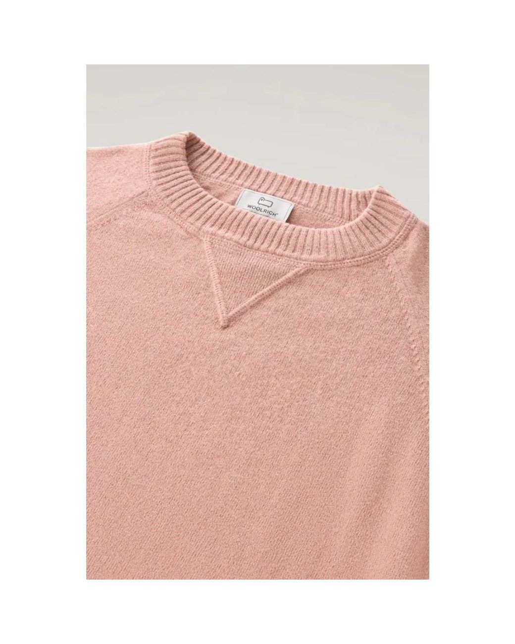 Woolrich Pink Round-Neck Knitwear