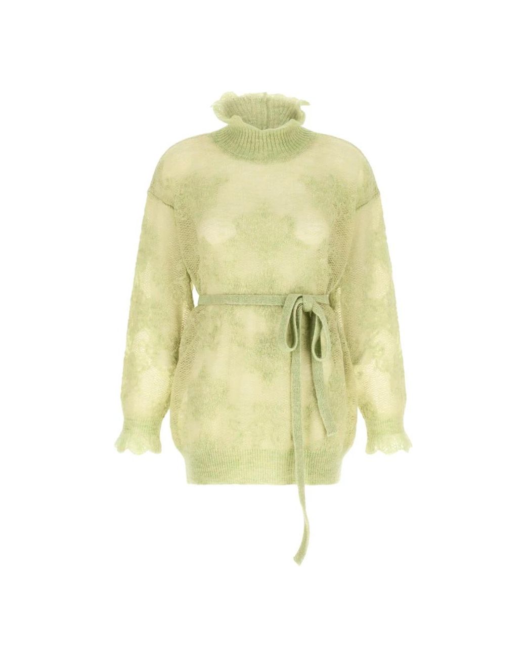 Twinset Yellow Long Knitwear