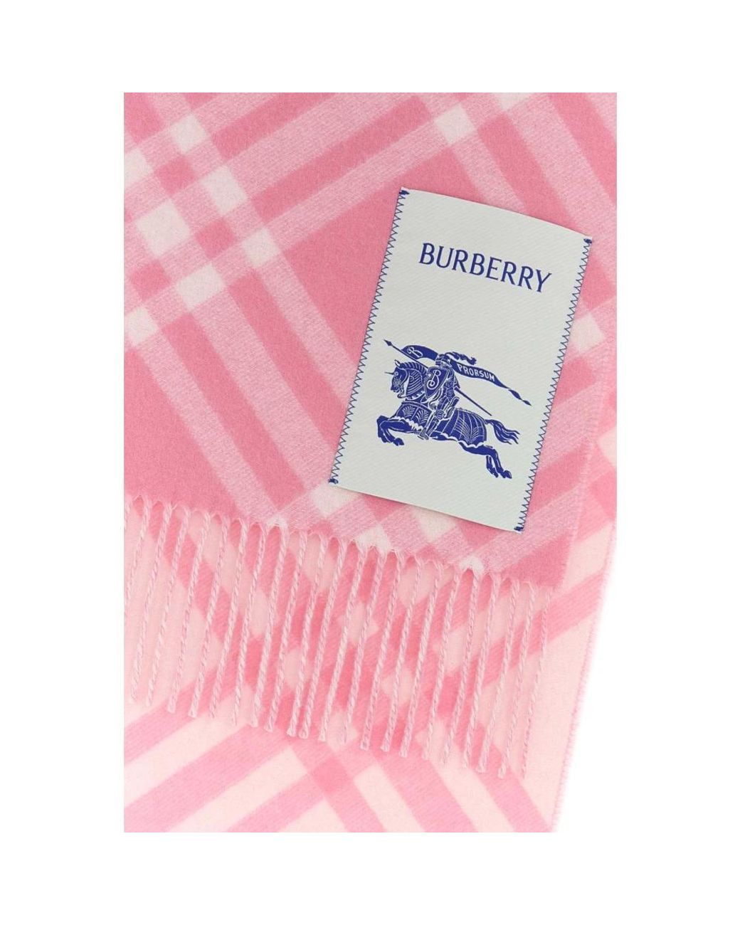 Burberry Pink Winter Scarves