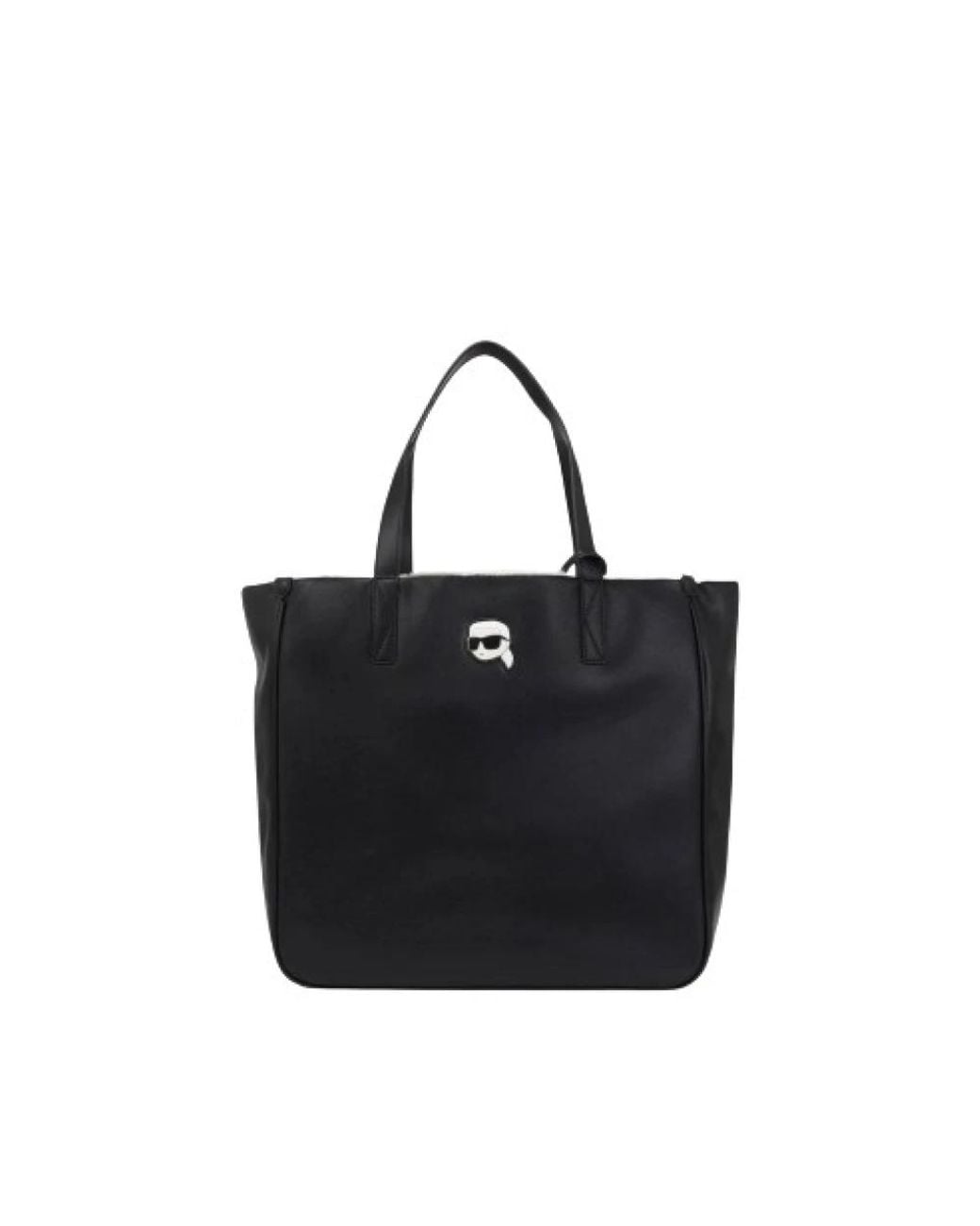 Karl Lagerfeld Black Shopping Bags