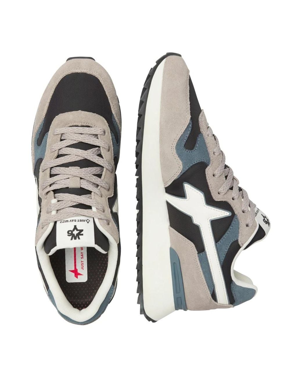 W6yz Blue Sneakers for men