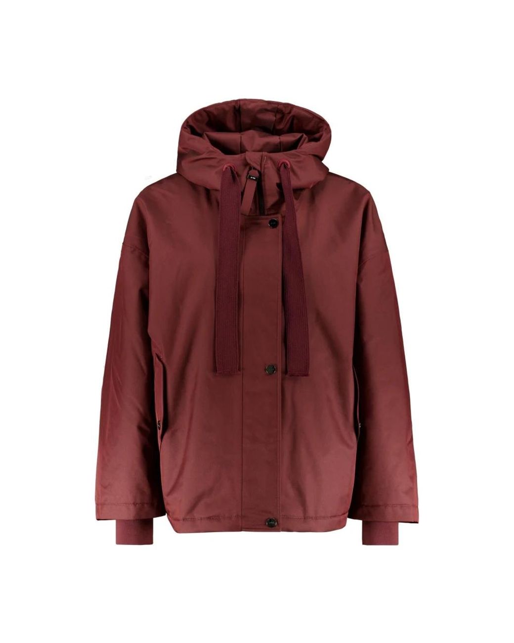 G Lab Jassen ,Rood ,Polyester Rosie Jacket in het Red