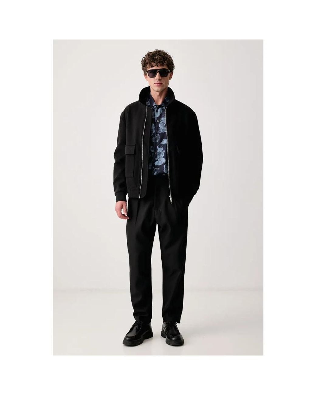Bomber Jackets Lindbergh de hombre de color Black