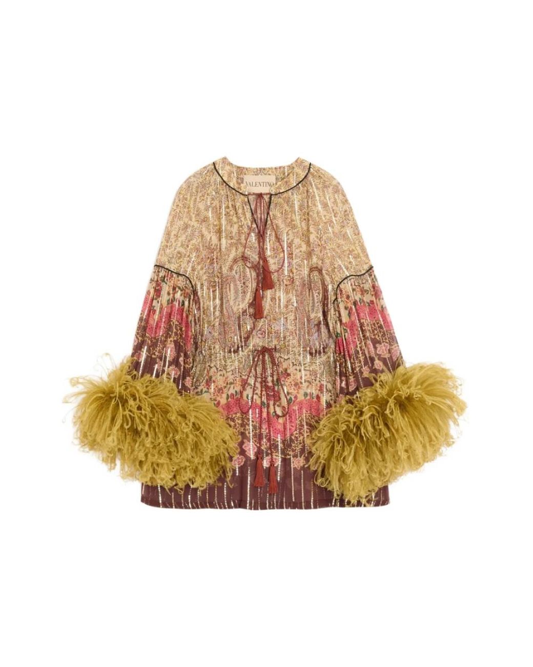 Valentino Brown Blouses