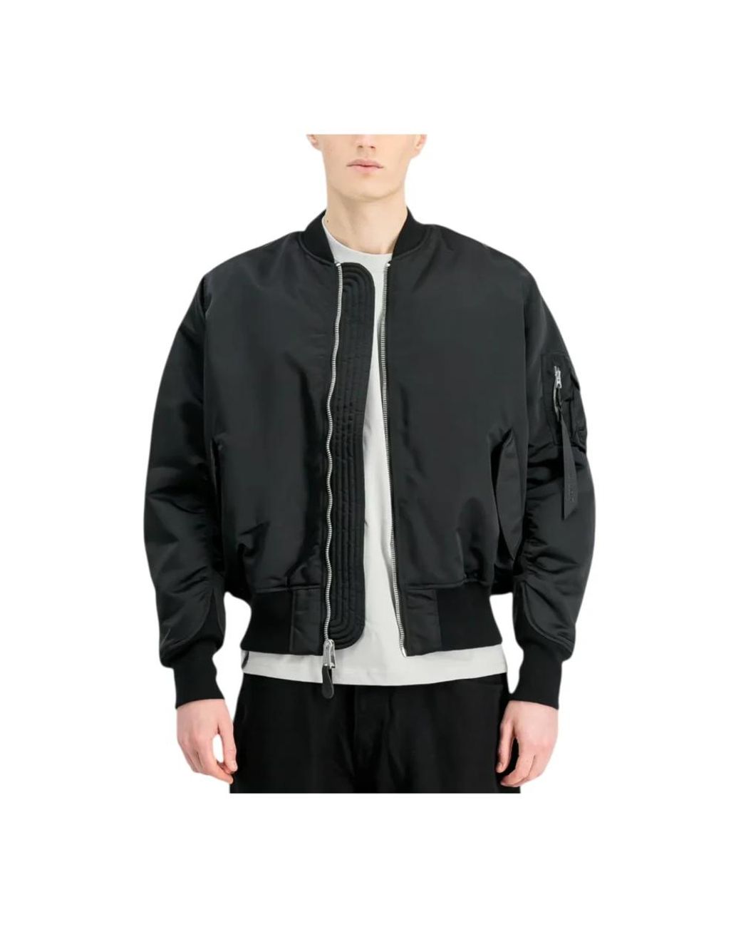 Alpha Industries Black Bomber Jackets
