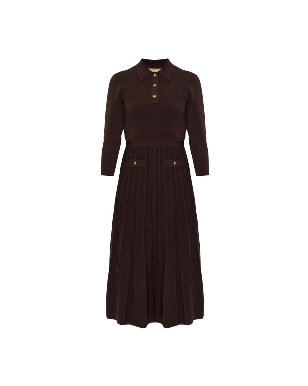 Michael Kors Brown Knitted Dresses