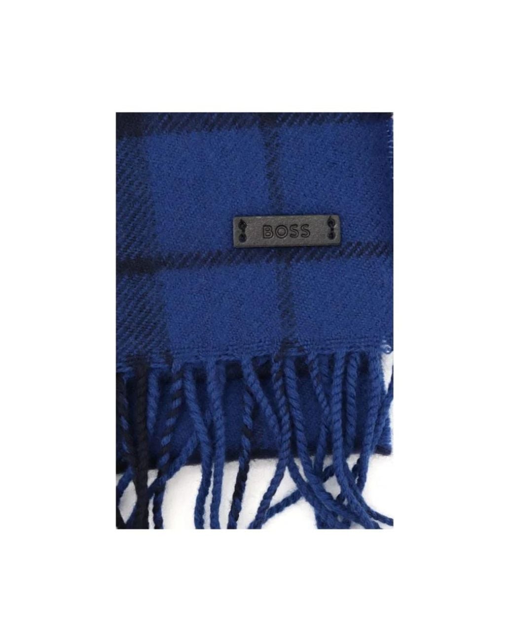 Boss Blue Winter Scarves