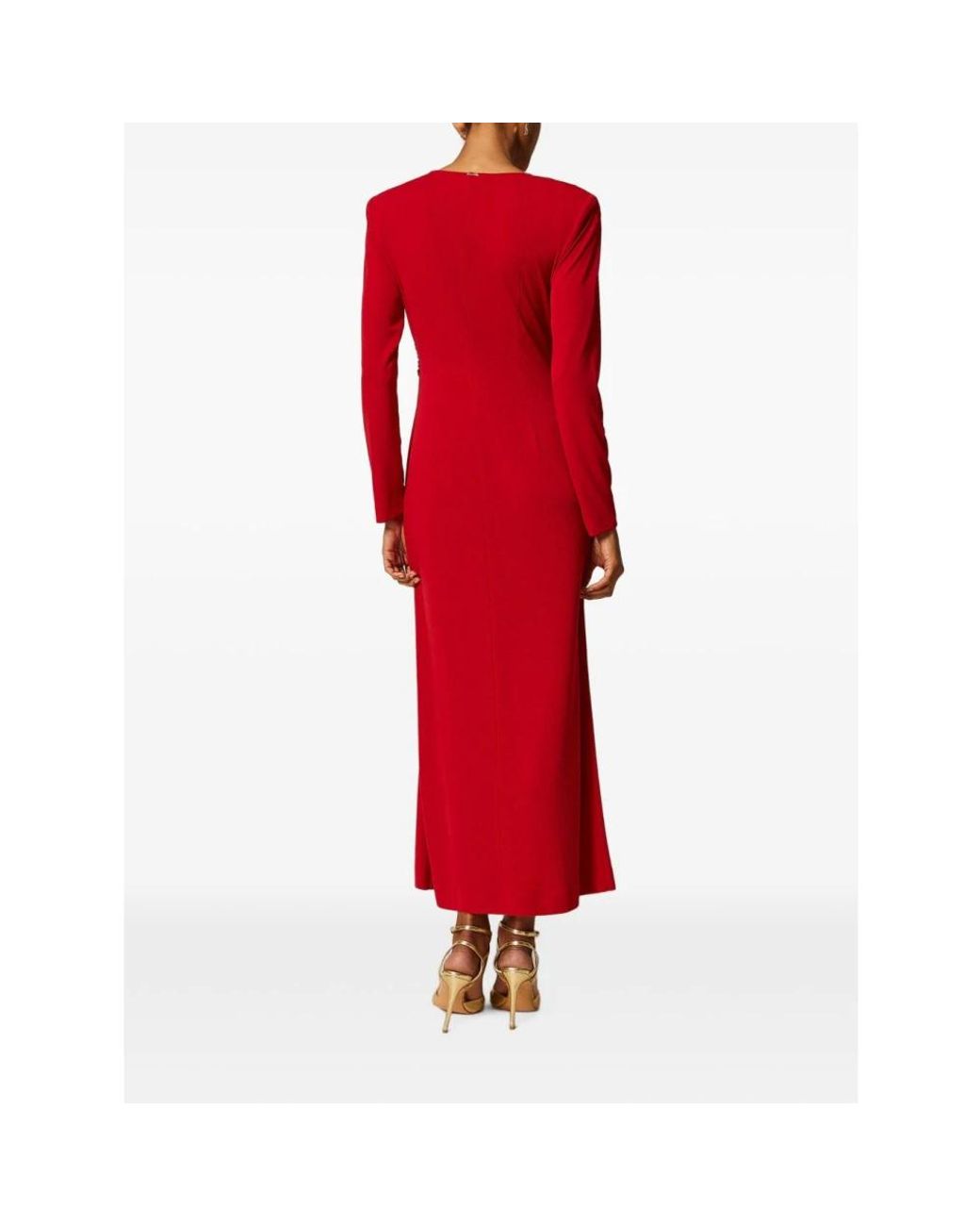 Twinset Red Midi Dresses