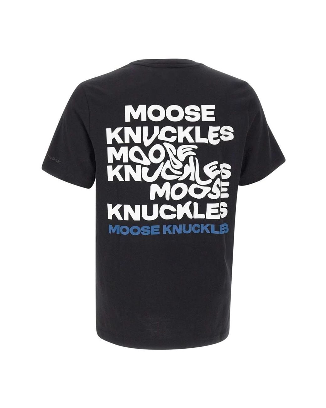 T-Shirts Moose Knuckles de hombre de color Black