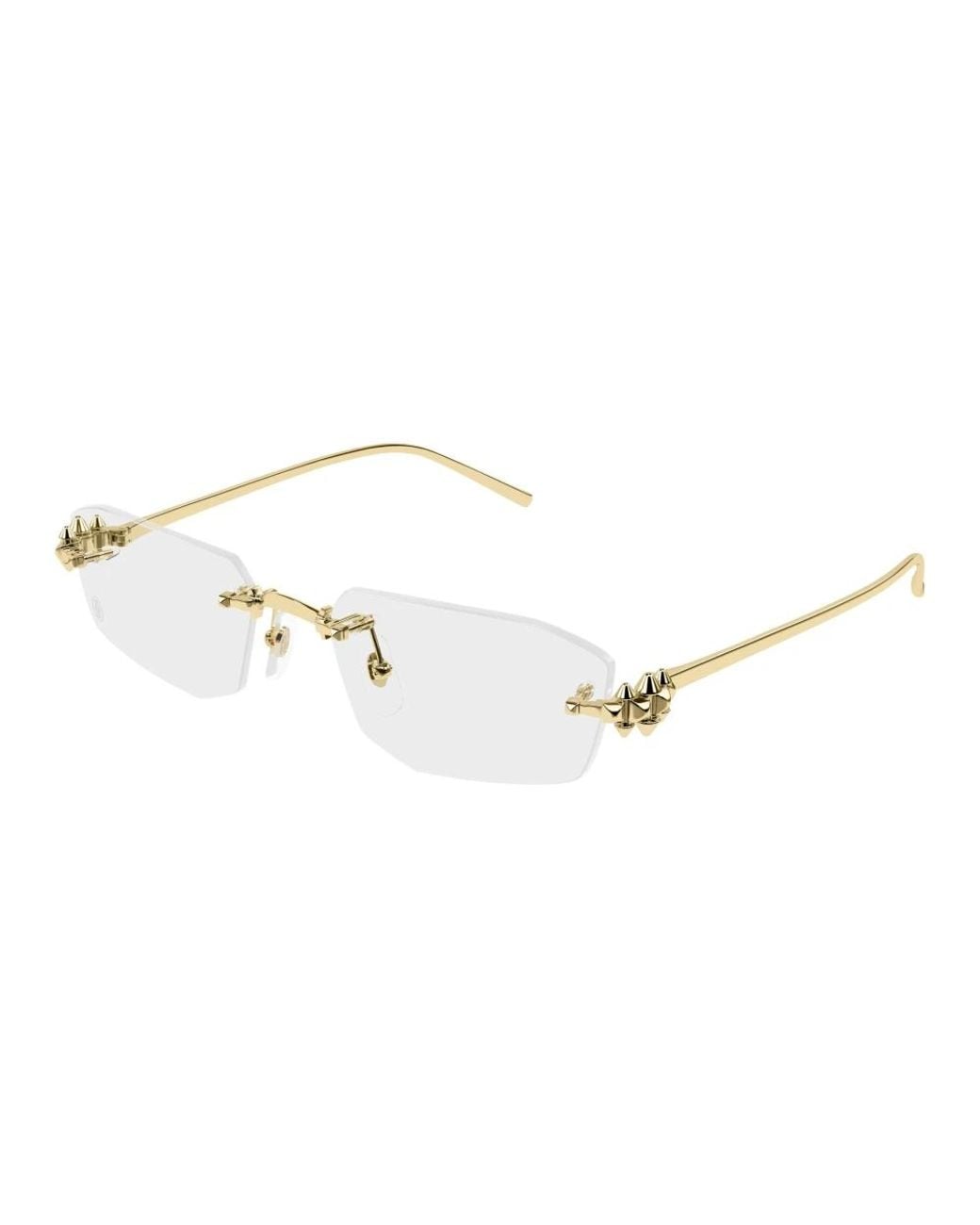 Cartier Ct0683O Bril in het Metallic