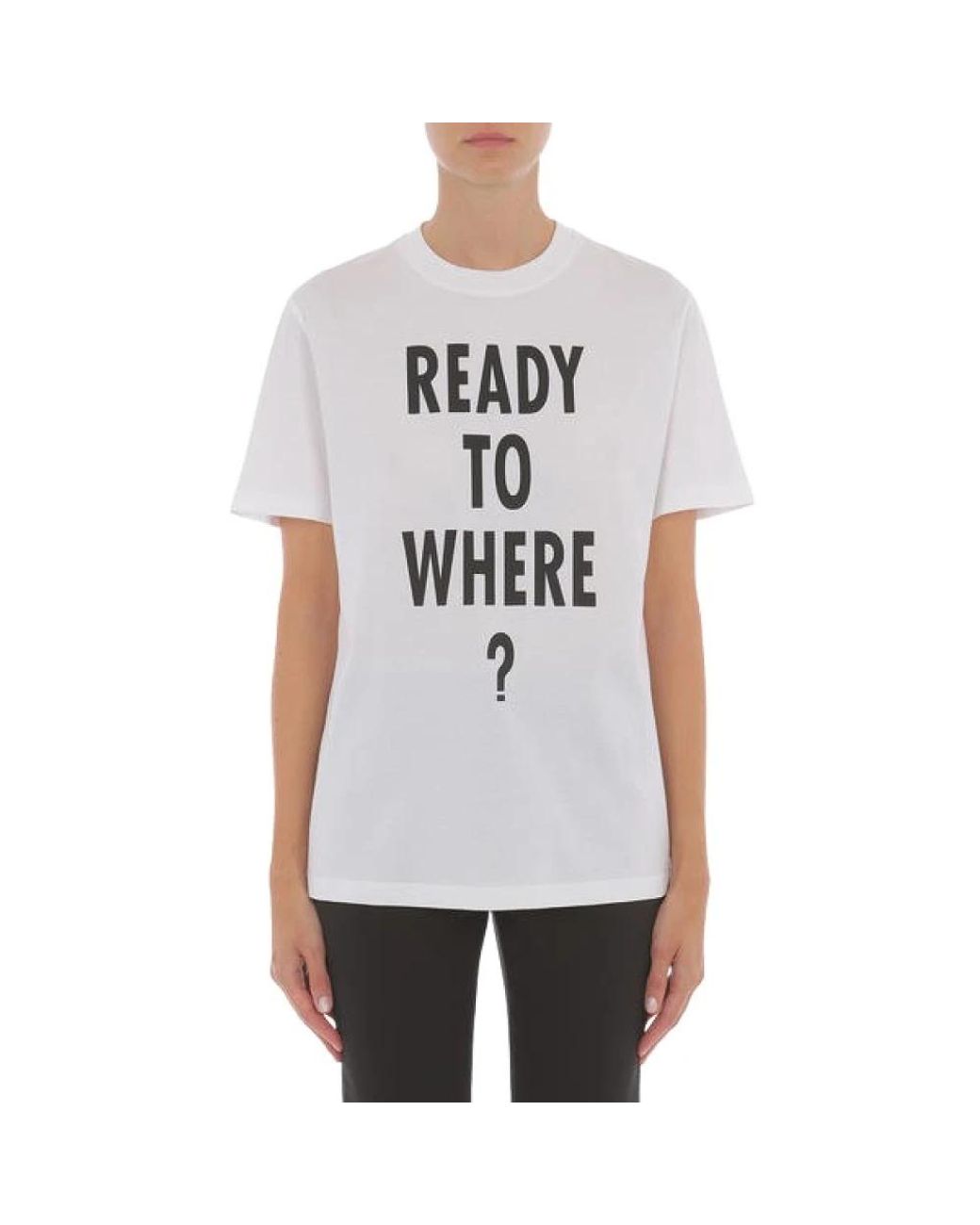 Moschino White T-Shirts