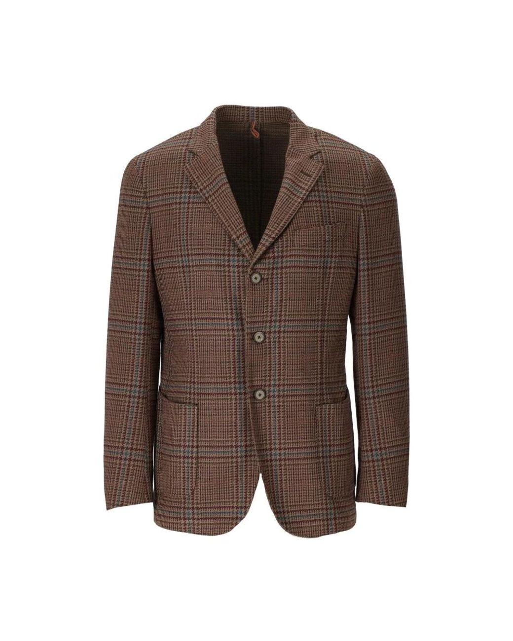 Santaniello Brown Blazers for men