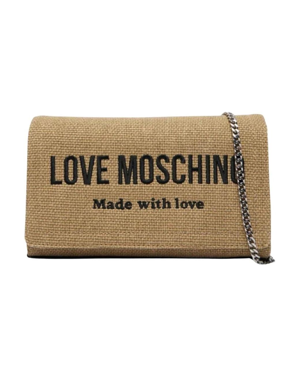 Love Moschino Metallic Cross Body Bags