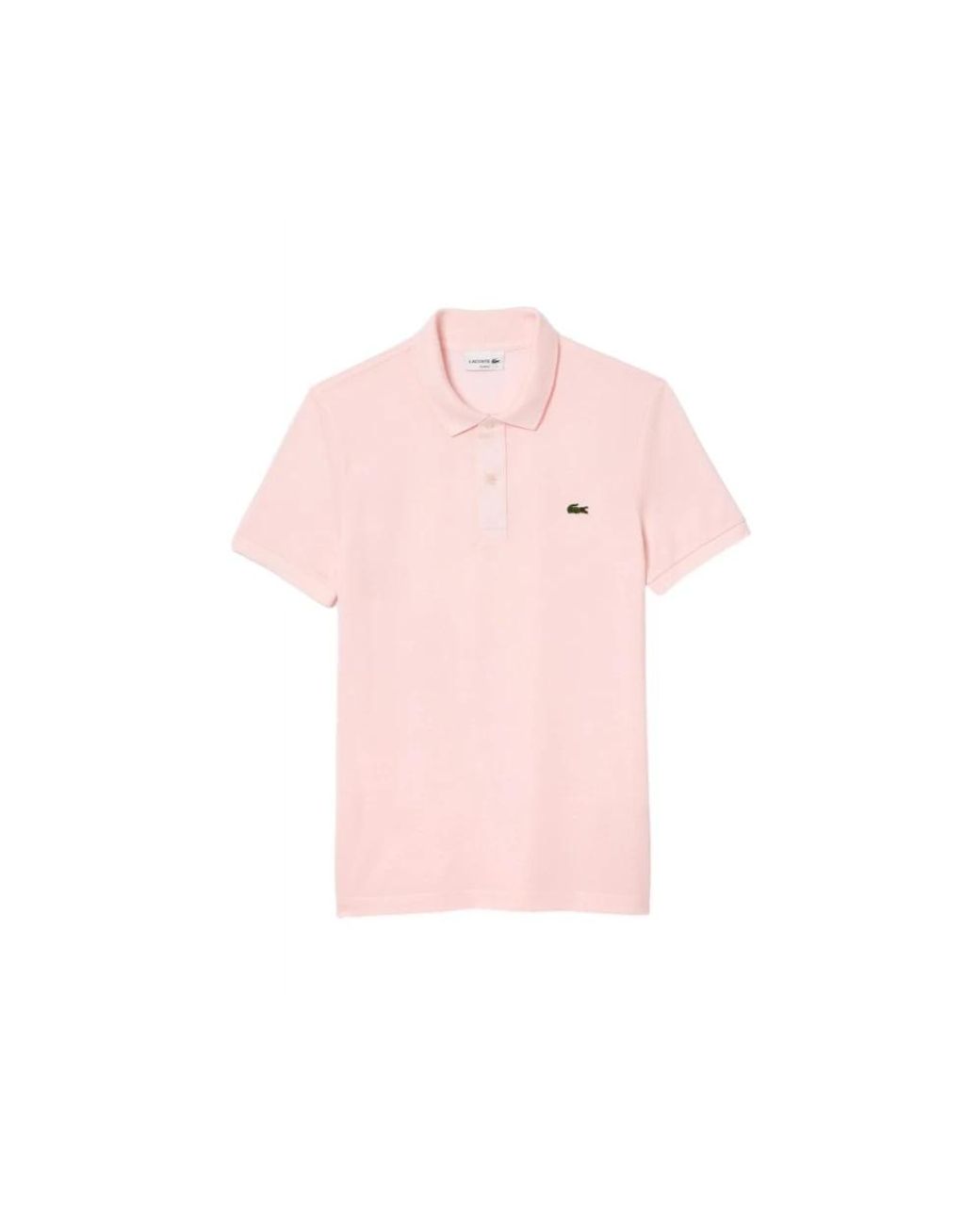 Lacoste Tops ,Roze ,Roze Slim Fit Polo Shirt in het Pink voor heren