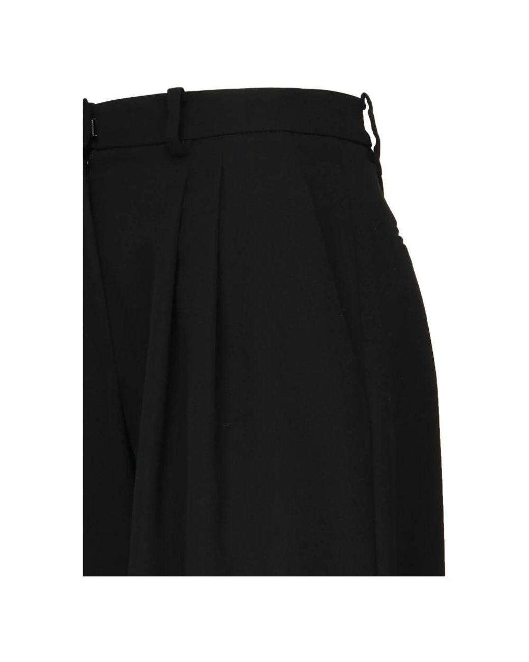 Magda Butrym Black Wide Trousers