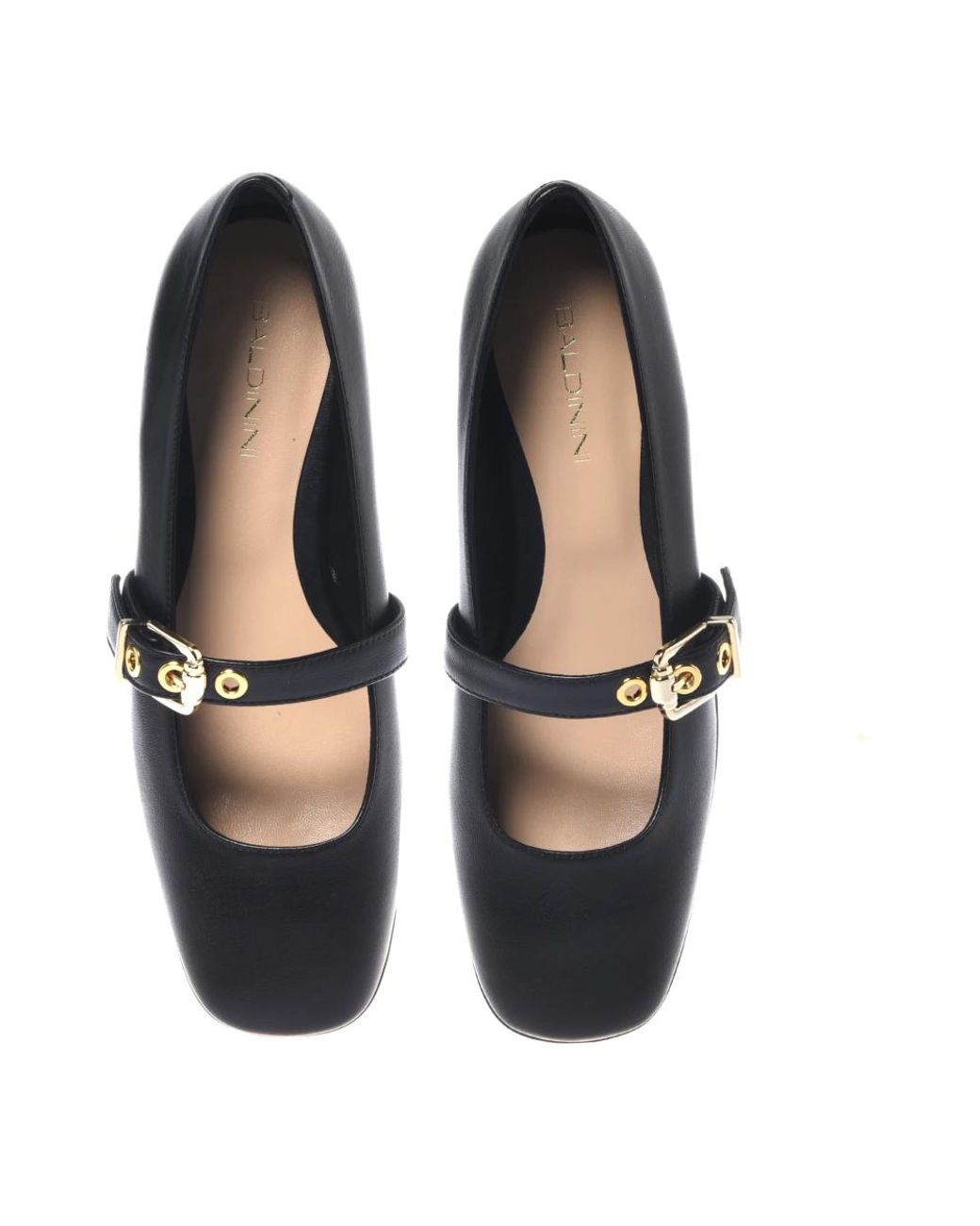 Baldinini Blue Ballerina Shoes