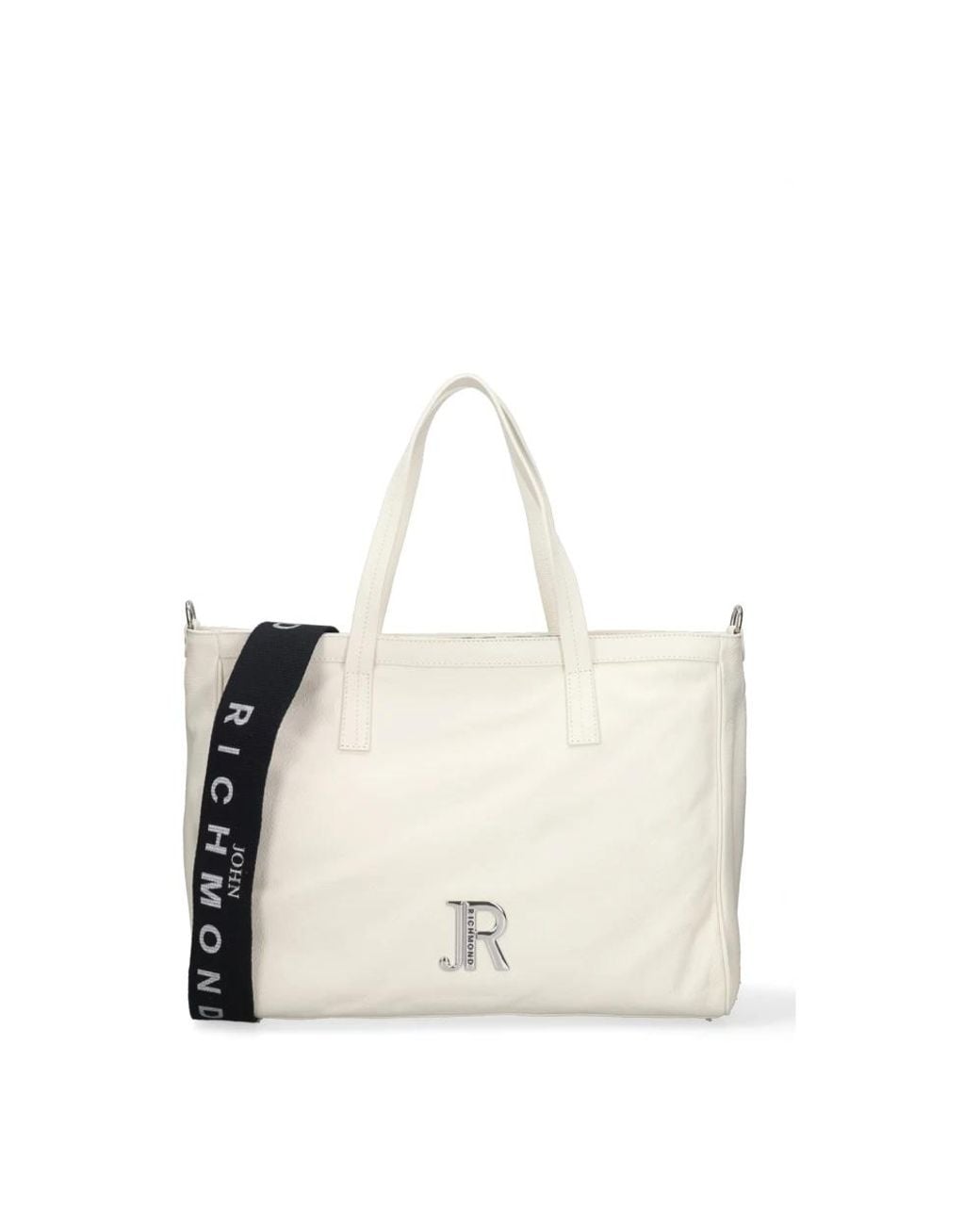 John Richmond White Shopping Bags