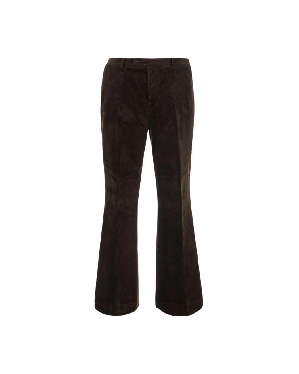 TONYWACK Black Wide Trousers for men