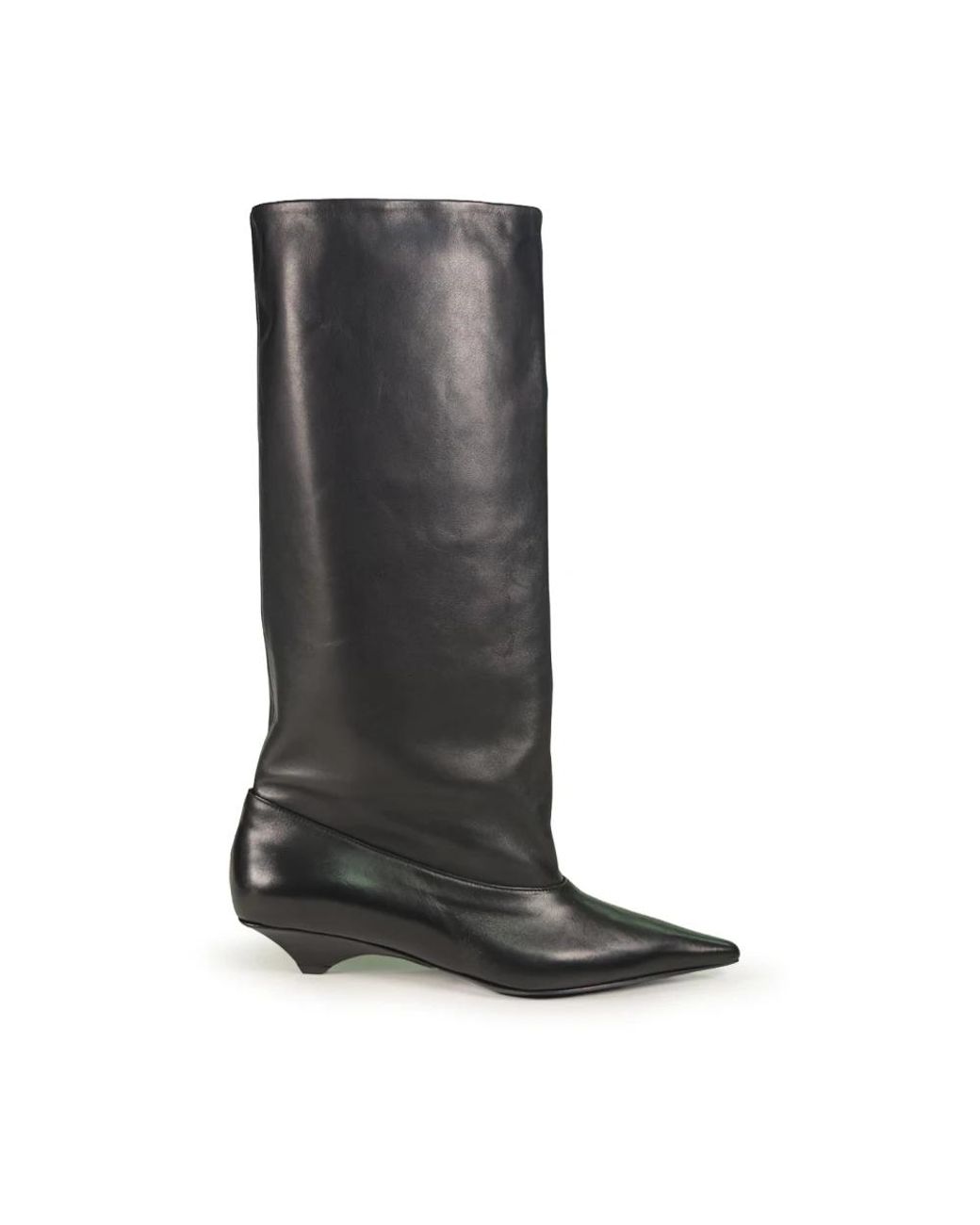 Vic Matié Black Heeled Boots