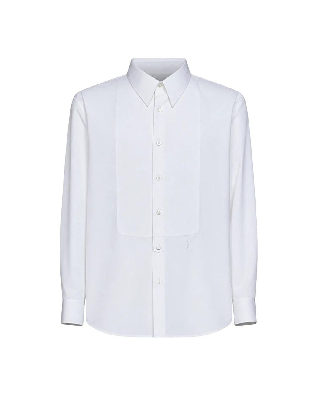 Saint Laurent White Formal Shirts for men