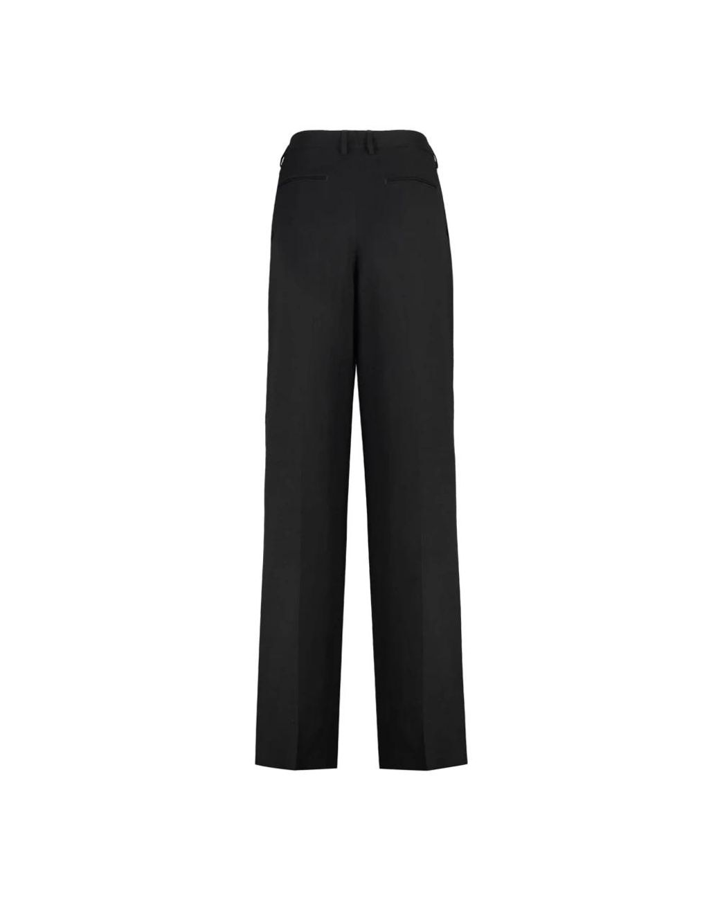 Wide Trousers PT01 de color Black