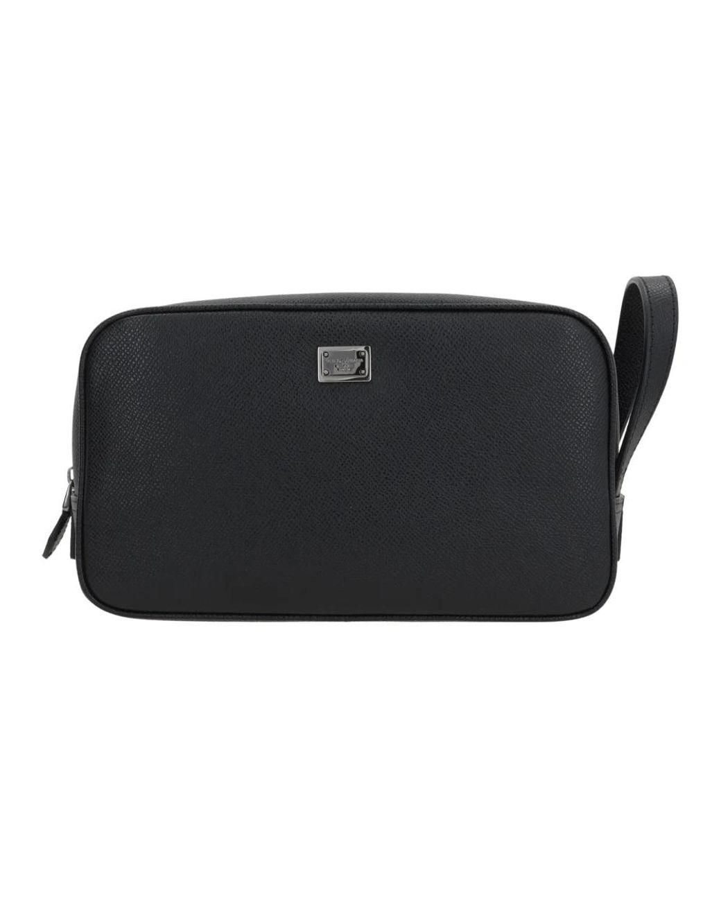 Dolce & Gabbana Black Toilet Bags for men