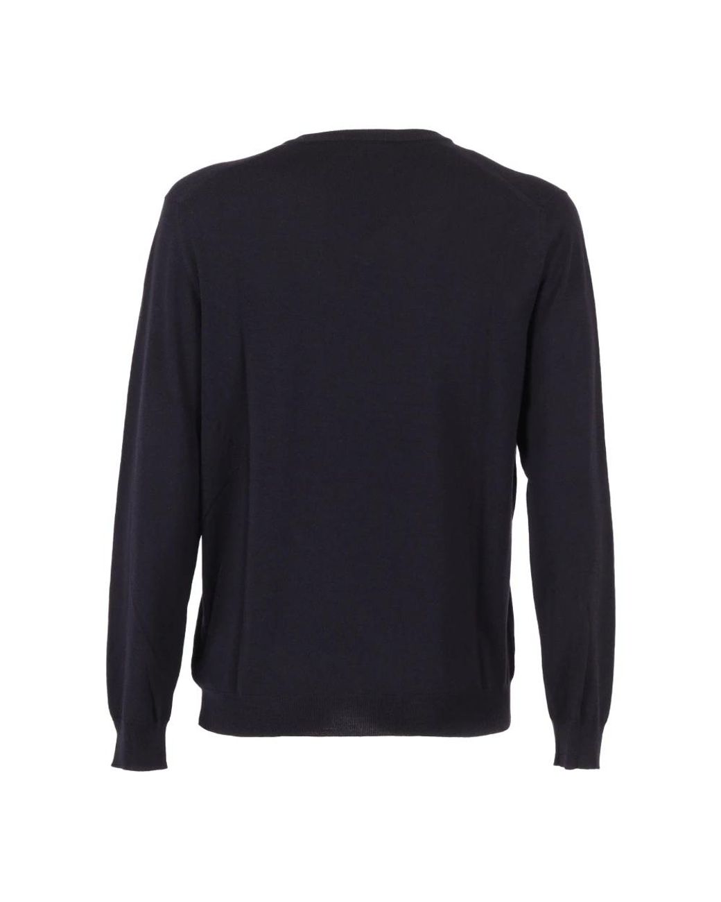 Slowear Blue V-Neck Knitwear for men