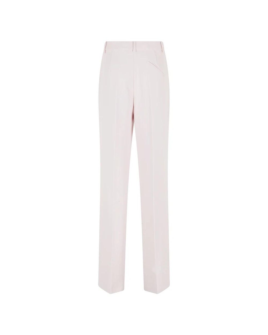 FEDERICA TOSI White Straight Trousers