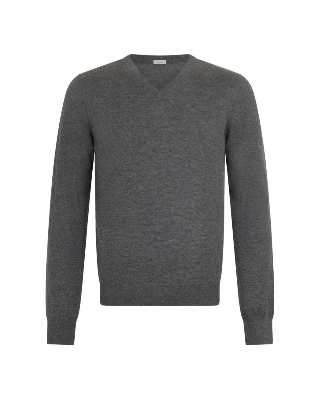 Malo Gray Cashmere Knitwear for men