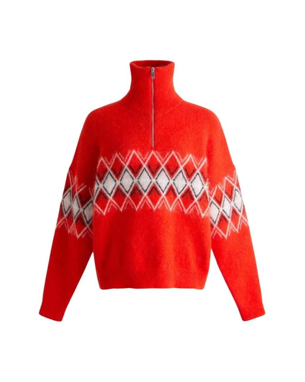 Fusalp Red Mireva Pullover