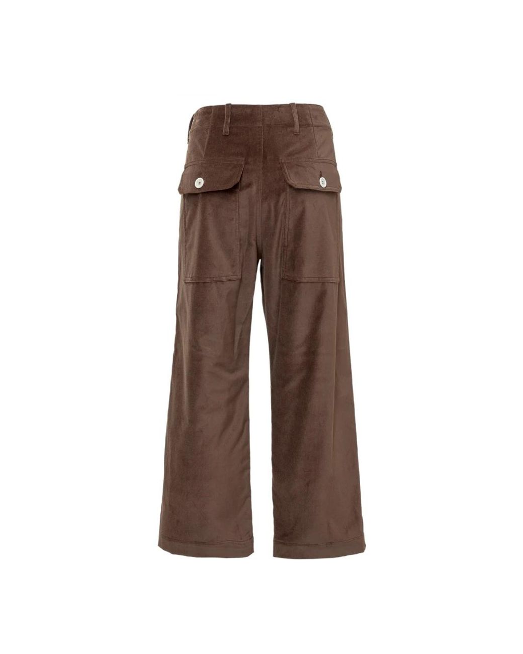 Jejia Brown Straight Trousers