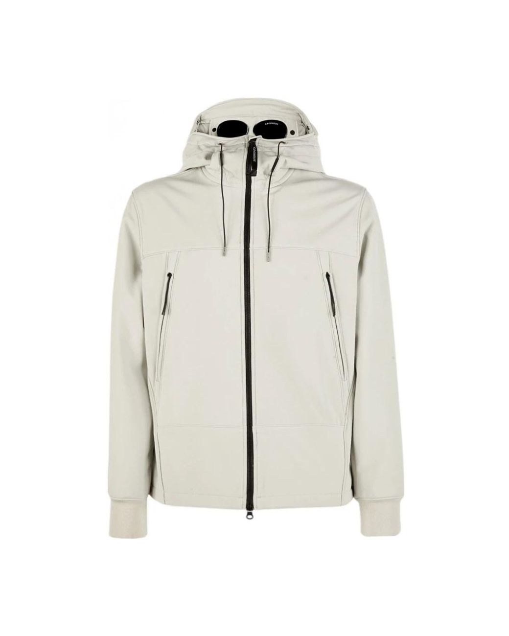 C P Company White Rain Jackets for men