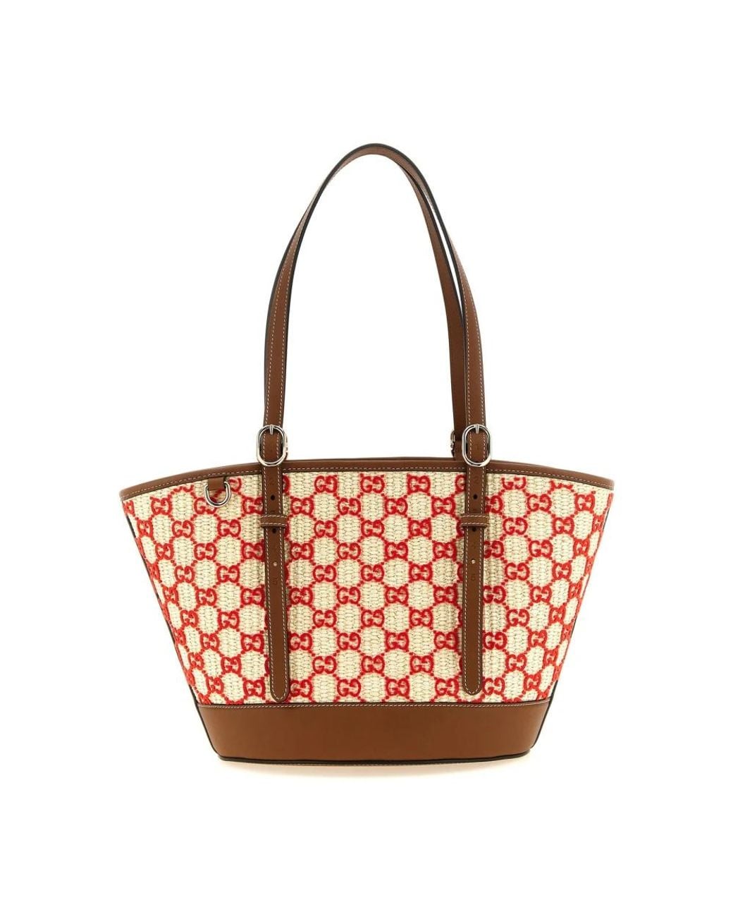Gucci Red Shopping Bags