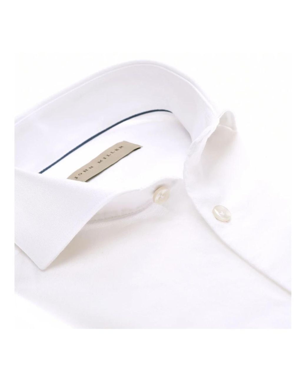 John Miller White Formal Shirts for men