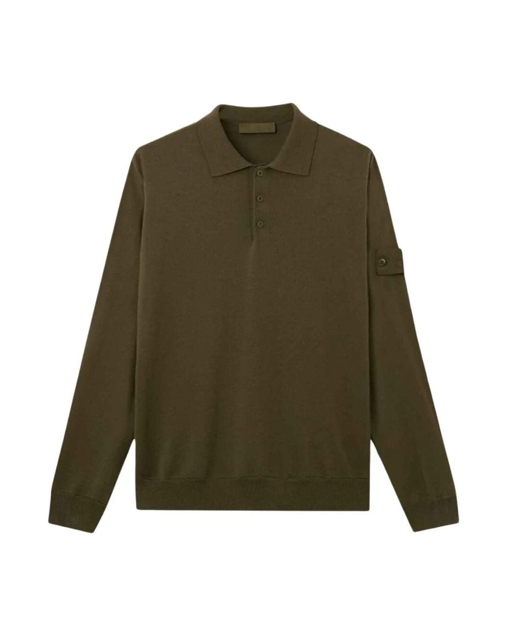 Stone Island Green Polo Shirts for men
