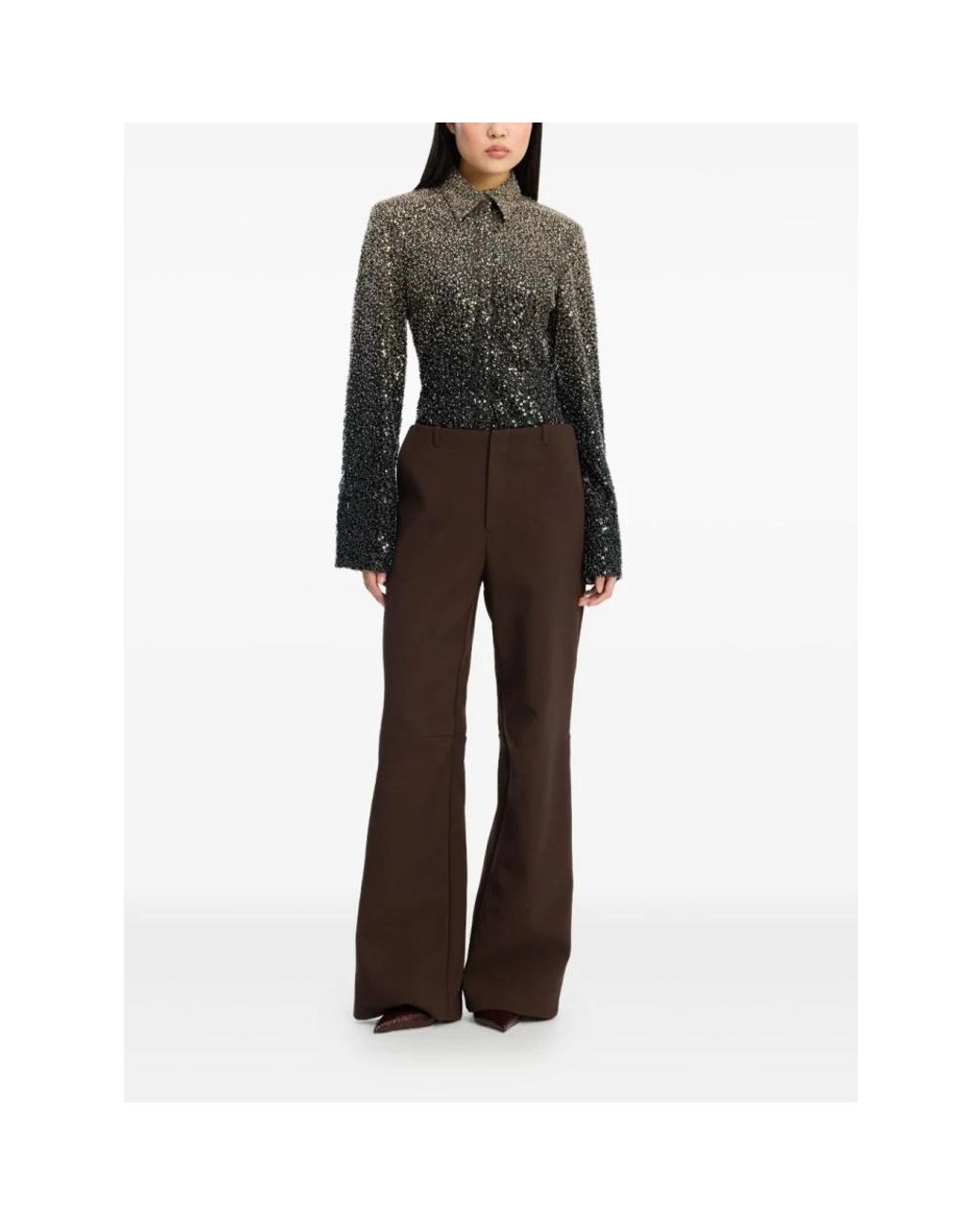ROTATE BIRGER CHRISTENSEN Black Shirts