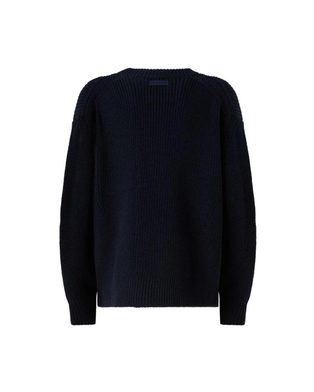 Pinko Blue Round-Neck Knitwear
