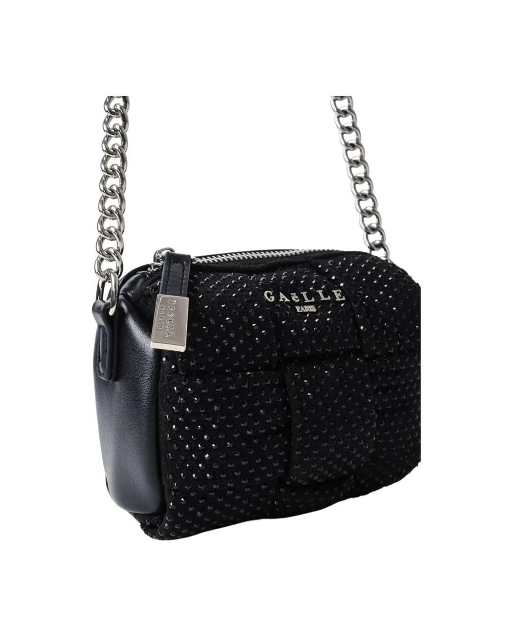 Gaelle Paris Black Cross Body Bags