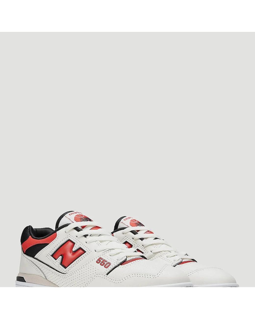New Balance White Sneakers for men