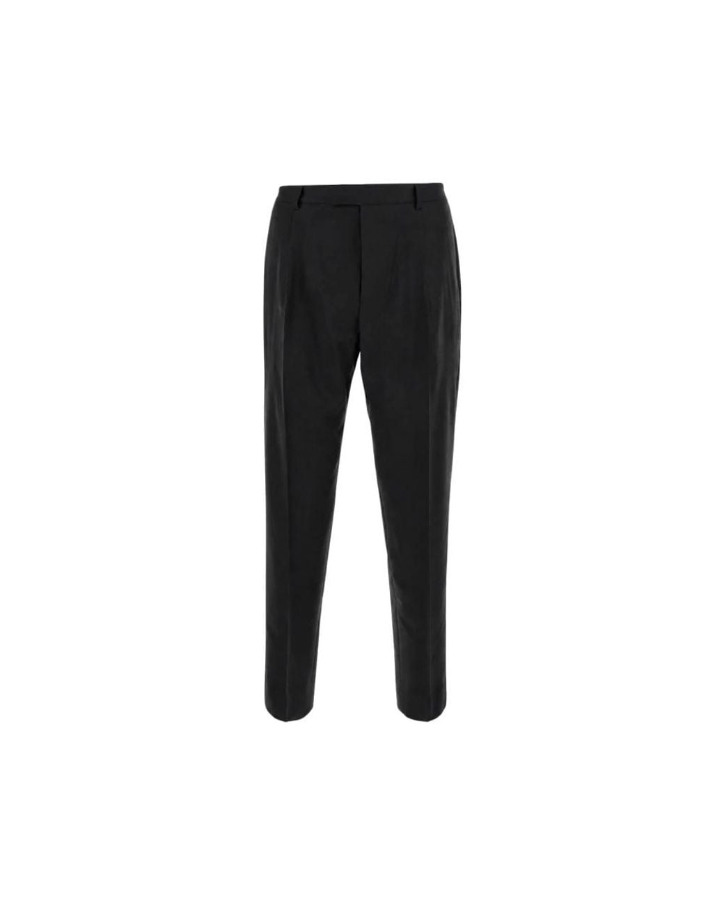 Low Brand Black Suit Trousers for men
