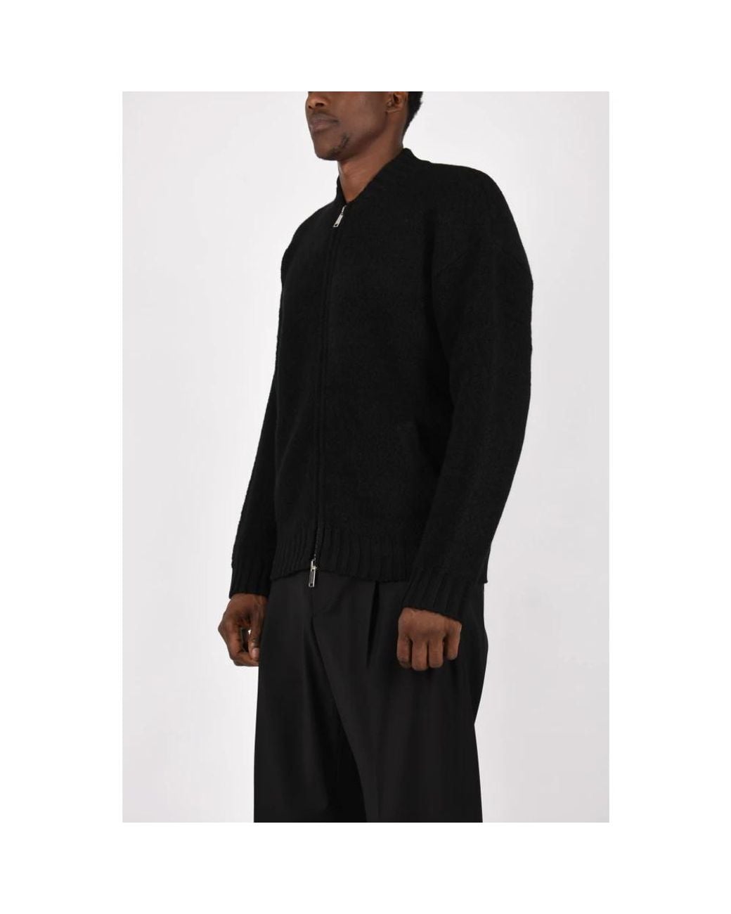 Cardigans Laneus pour homme en coloris Black