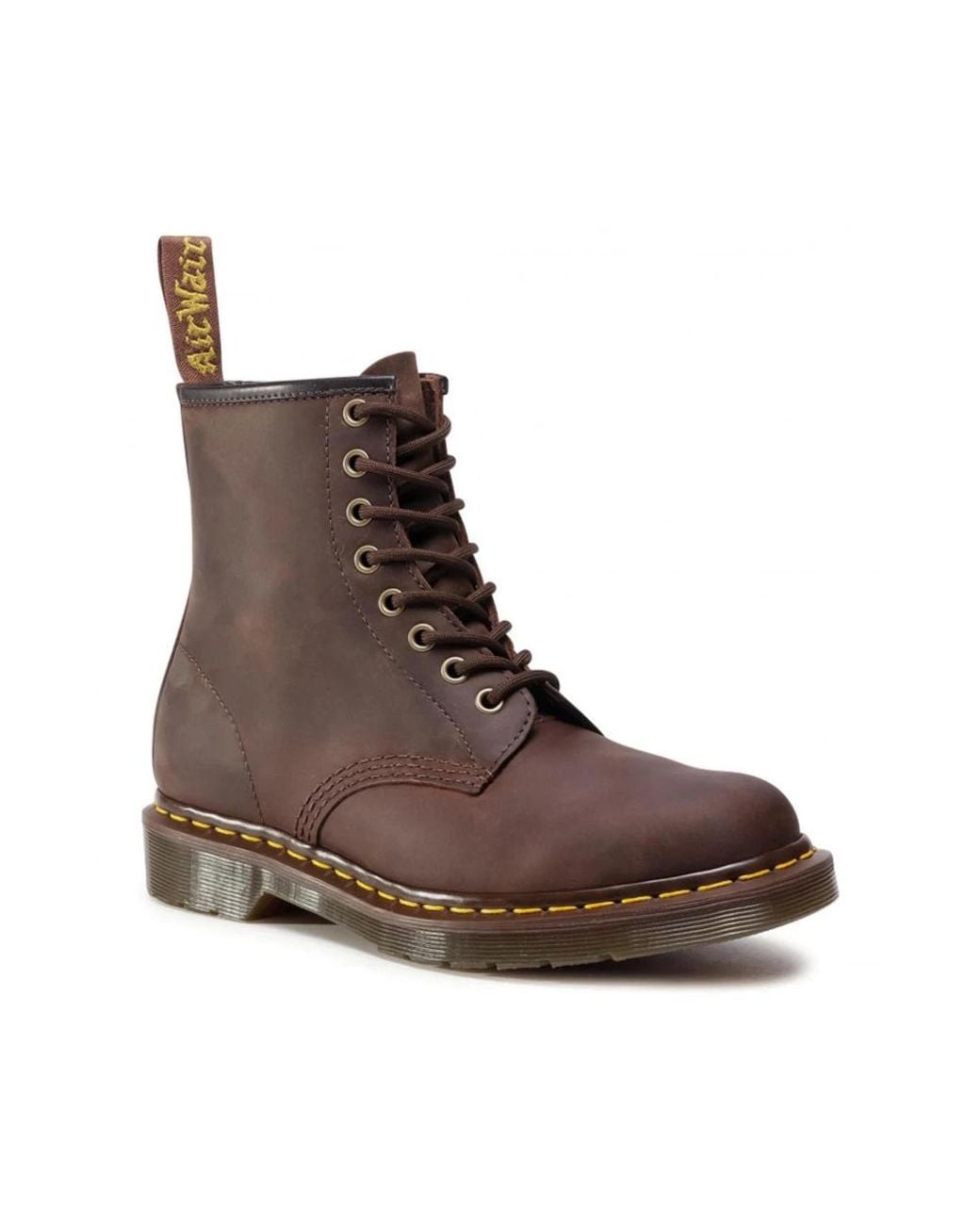 Dr. Martens Brown Lace-Up Boots