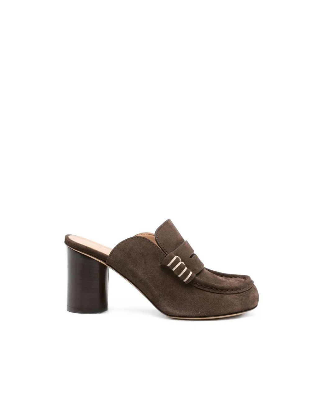 J.W. Anderson Brown Heeled Mules