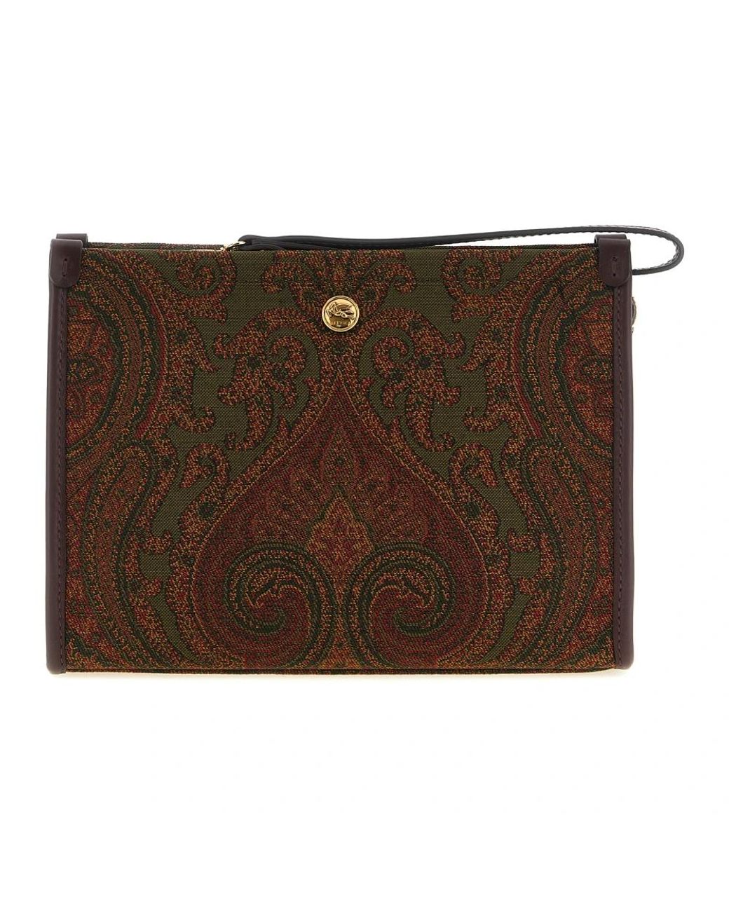 Etro Brown Clutches